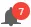 Notification icon in user interface