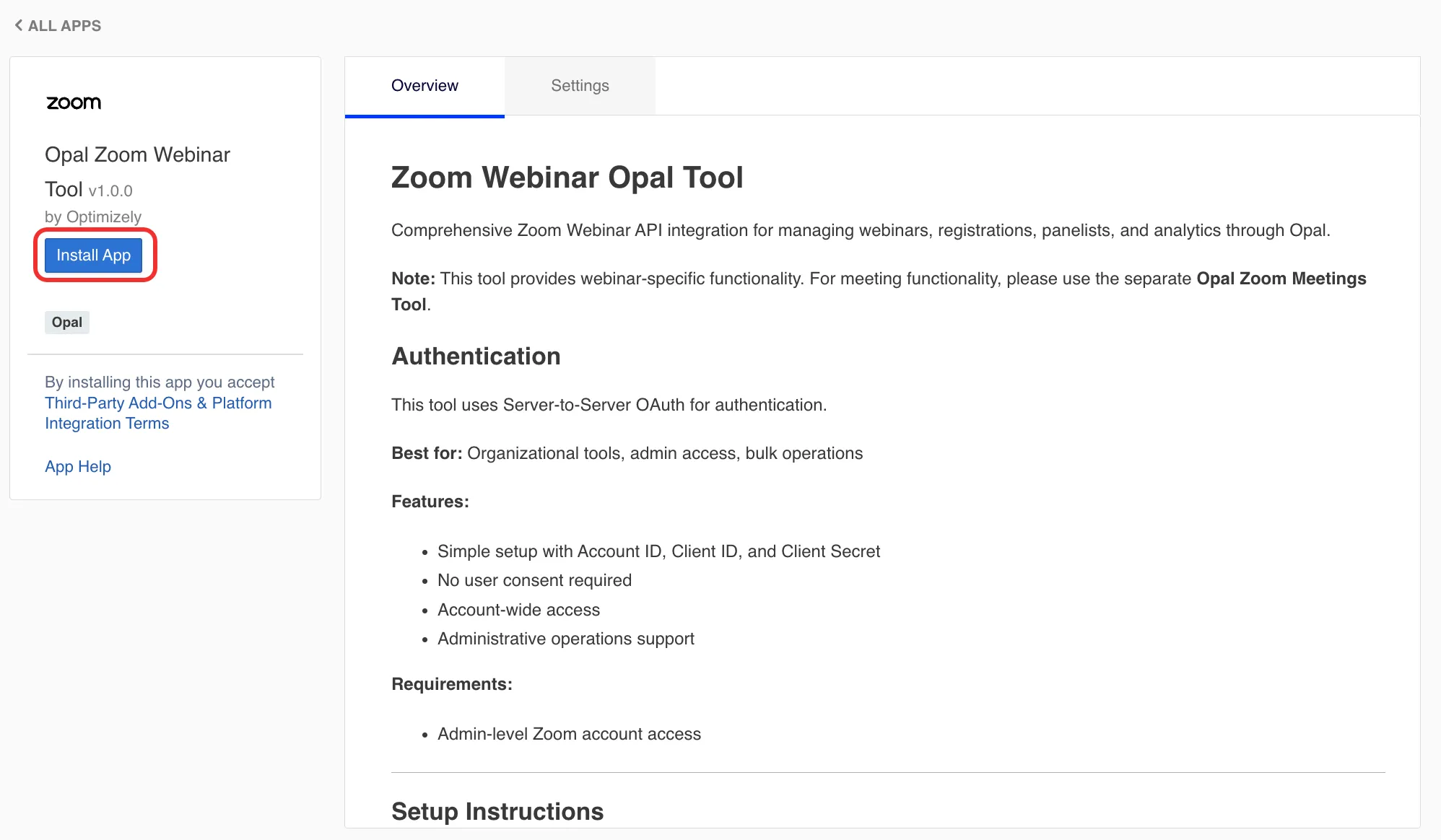 Install Mark Zoom Webinar Tool