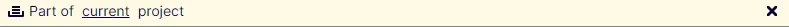 CMS12 notification toolbar