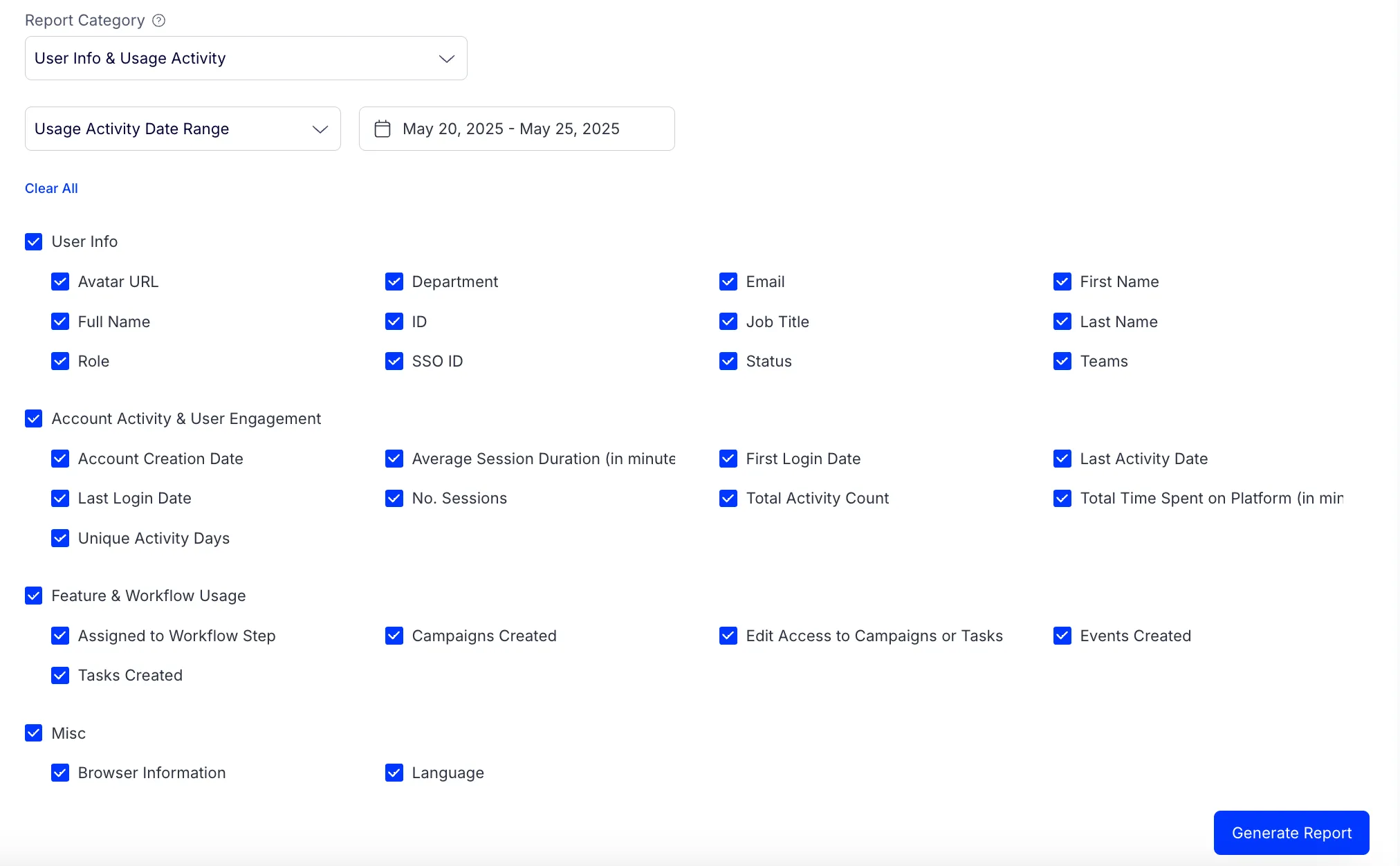 Generate usage report.png Generate usage report.png