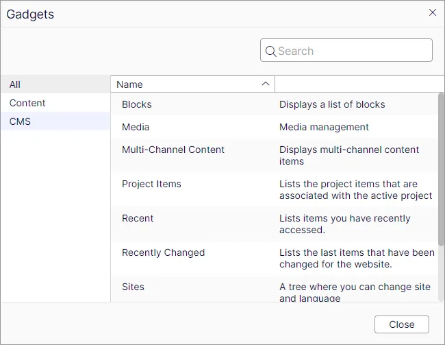 Select multi-channel content Select multi-channel content