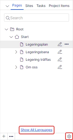 view only translated pages