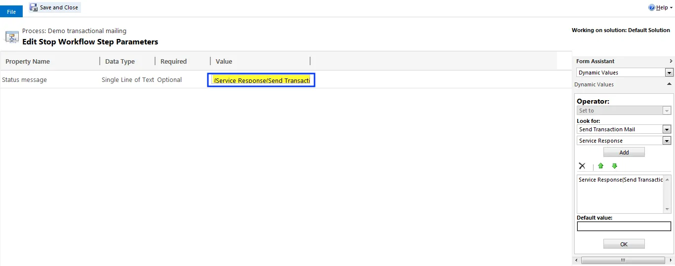 Image: Lookup Record dialog box