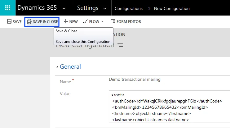 Image: Configurations