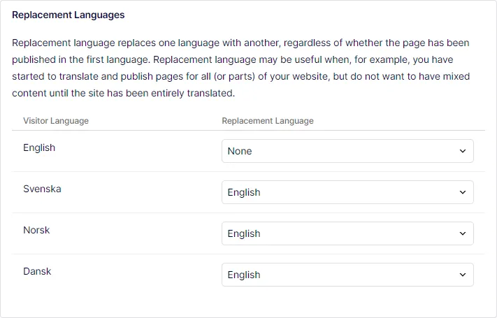 multi-language website with a legal information section
with content that should be displayed in English multi-language website with a legal information section
with content that should be displayed in English