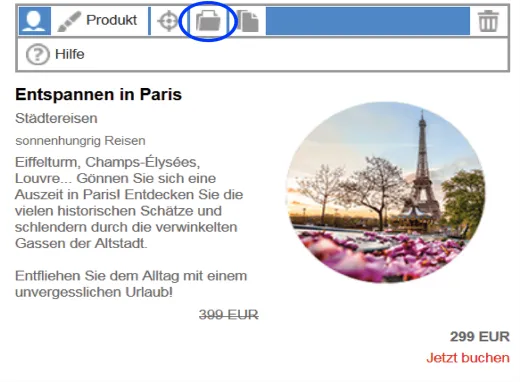 Bild: Symbol für die eingerichtete Content-Schnittstelle Bild: Symbol für die eingerichtete Content-Schnittstelle