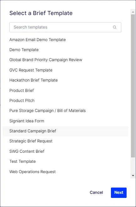 Create a Campaign Brief 2