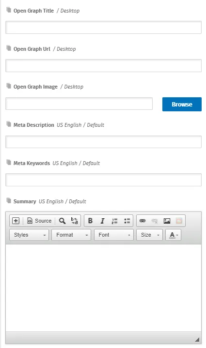 WYSIWYG editor