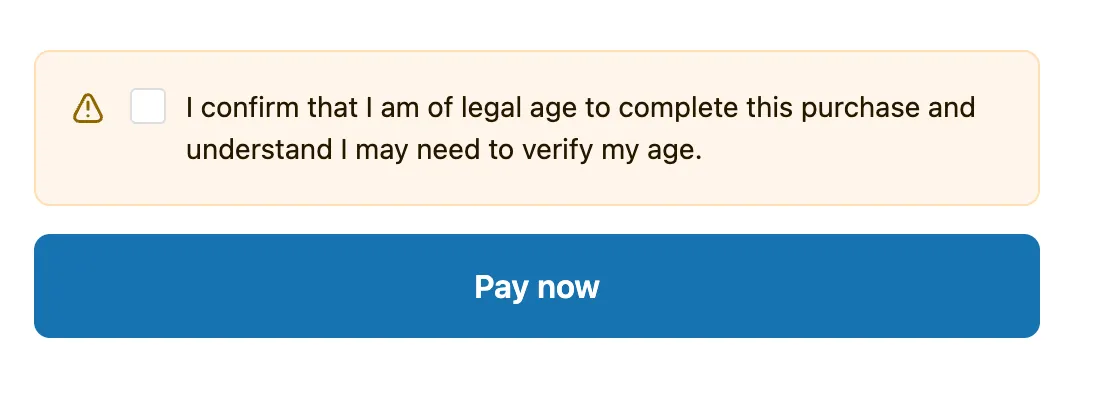 Consent Checkbox Example