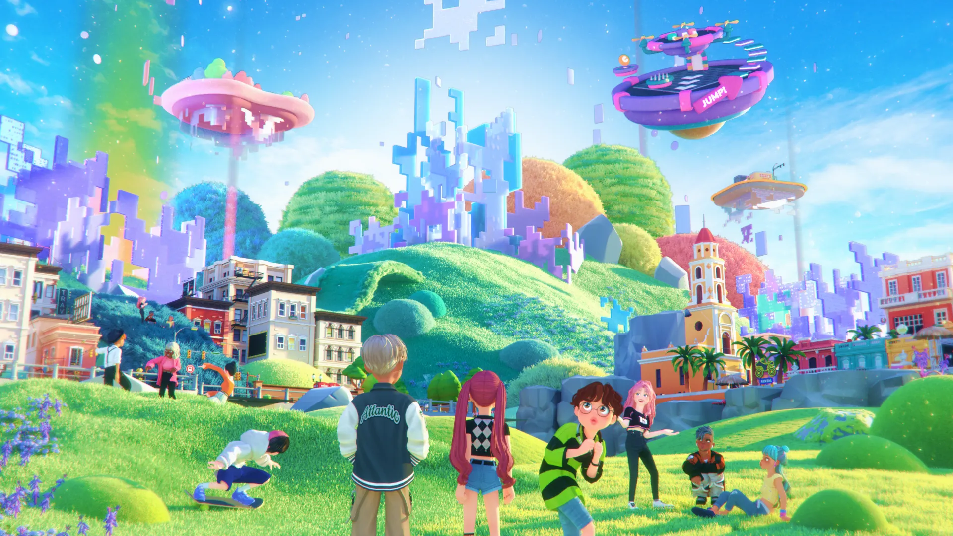 Link block header image