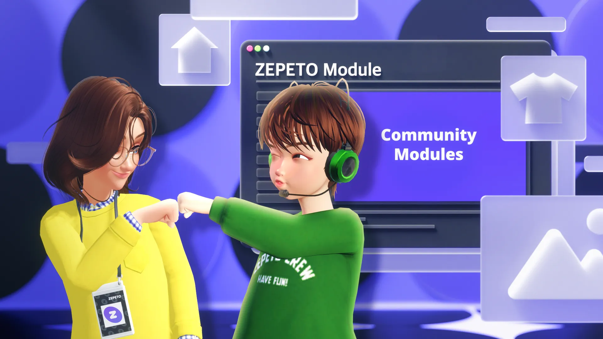 Link block header image