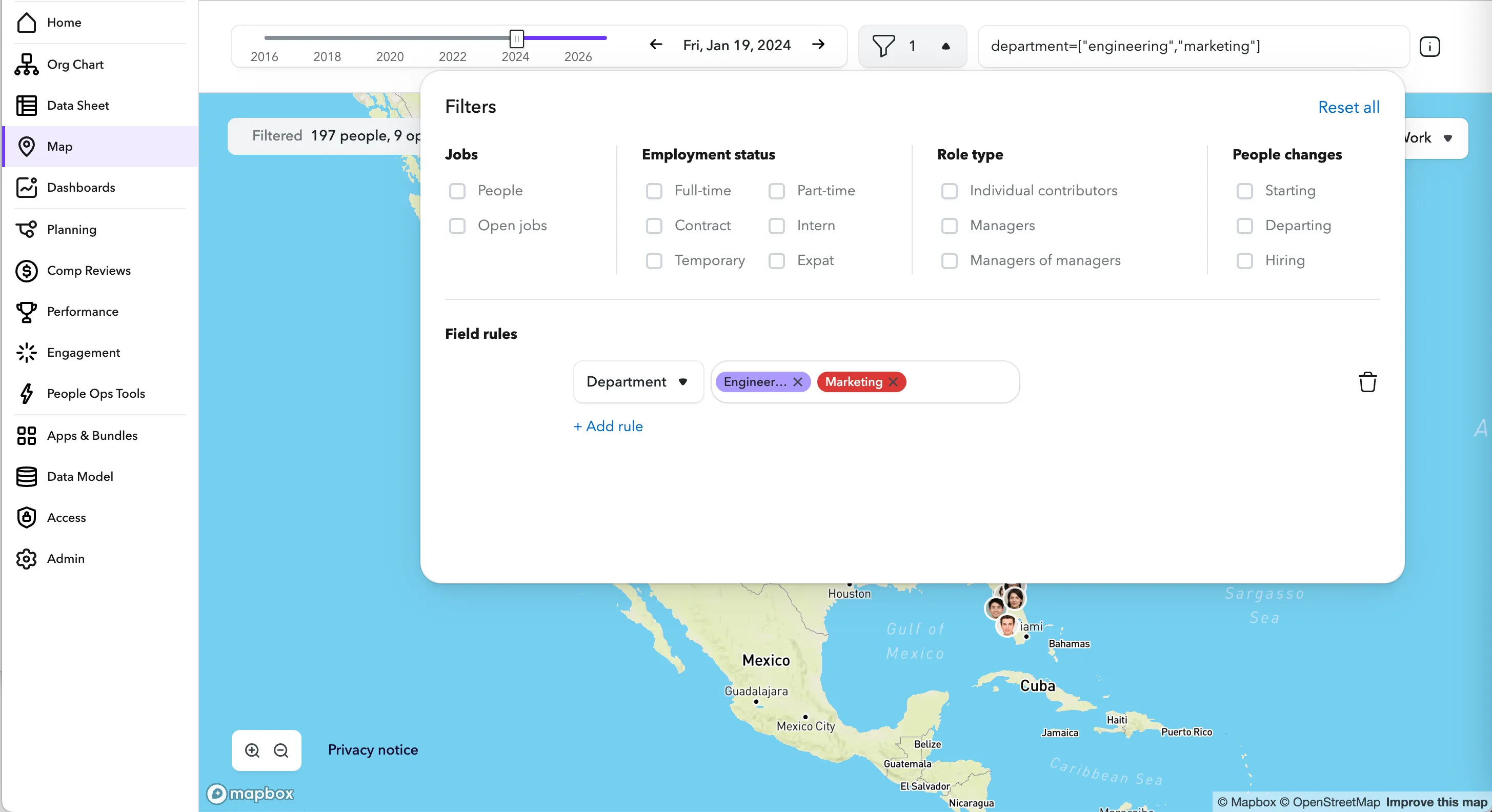 Map Filters