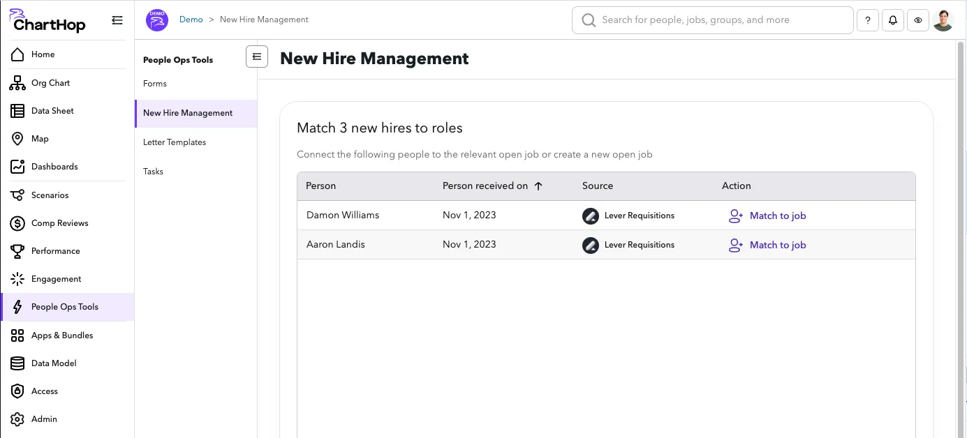New Hire Management