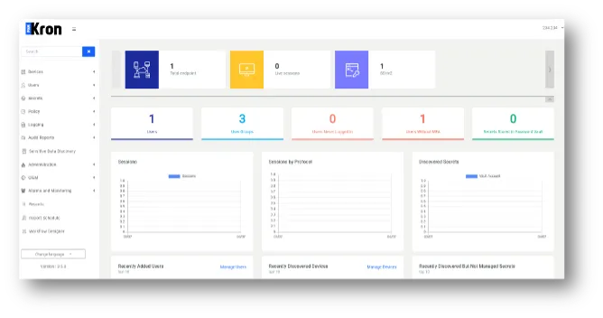 Main Dashboard