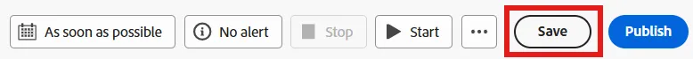 Save your work Save your work