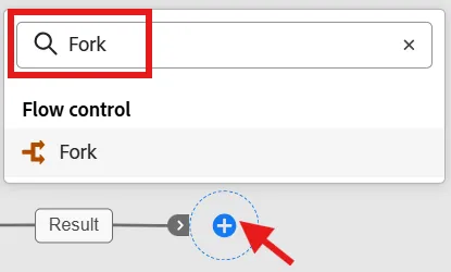 Add a fork activity Add a fork activity