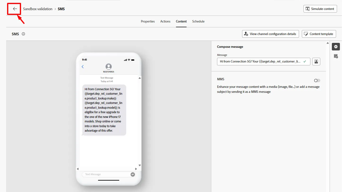 Return to workflow canvas Return to workflow canvas