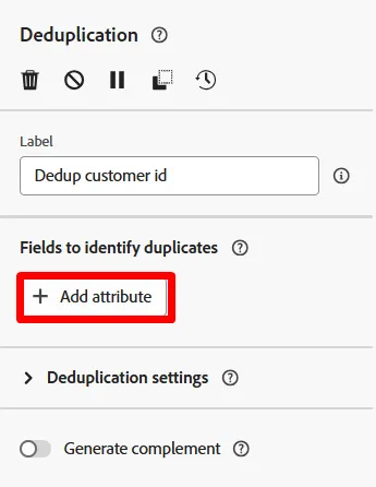 Add attribute Add attribute
