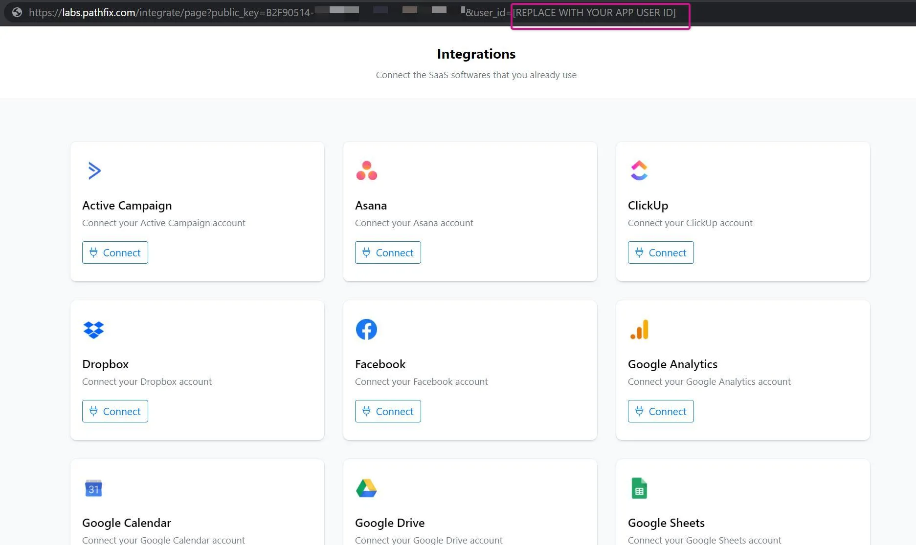Image: Add current user info