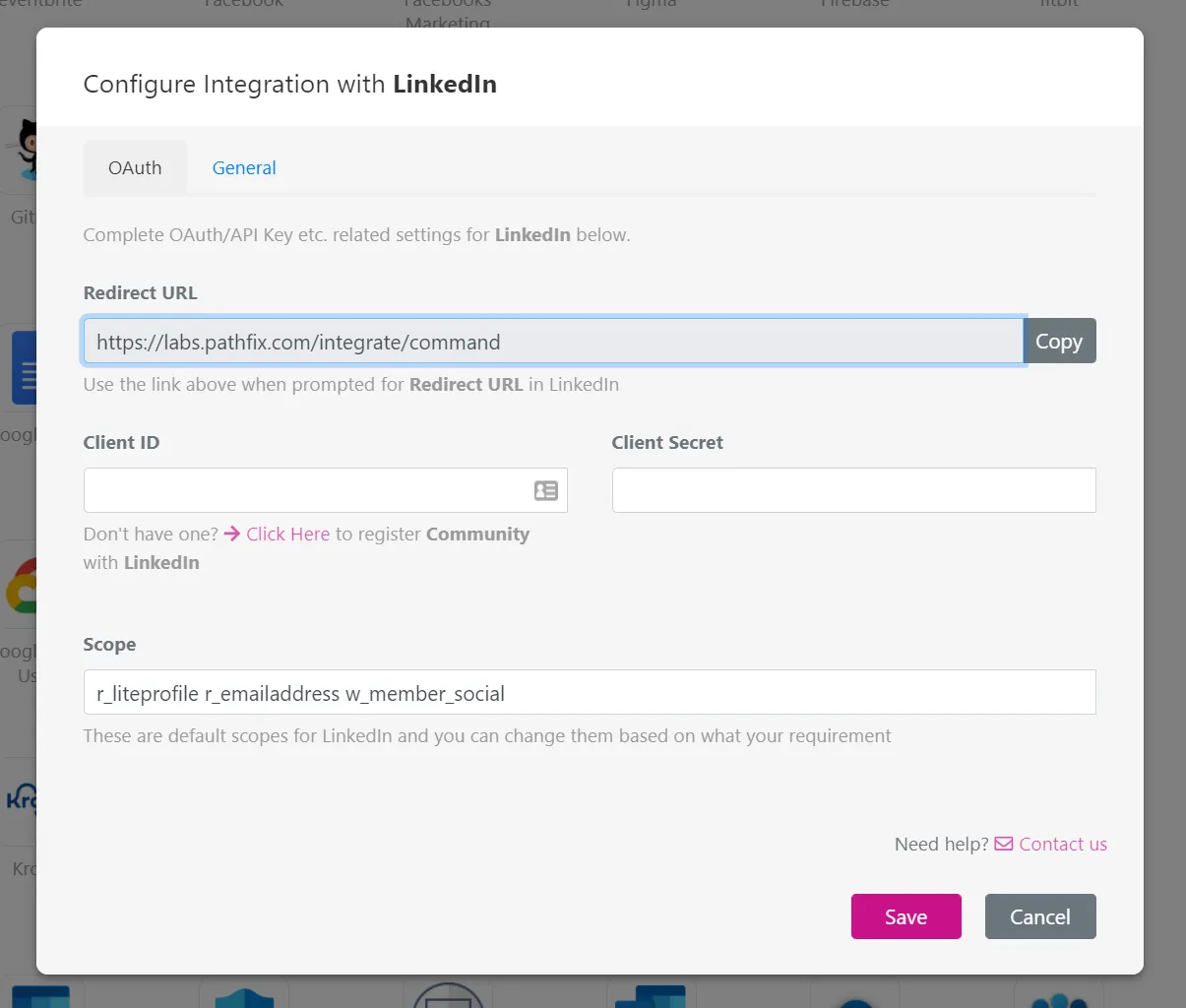 Image: Configure