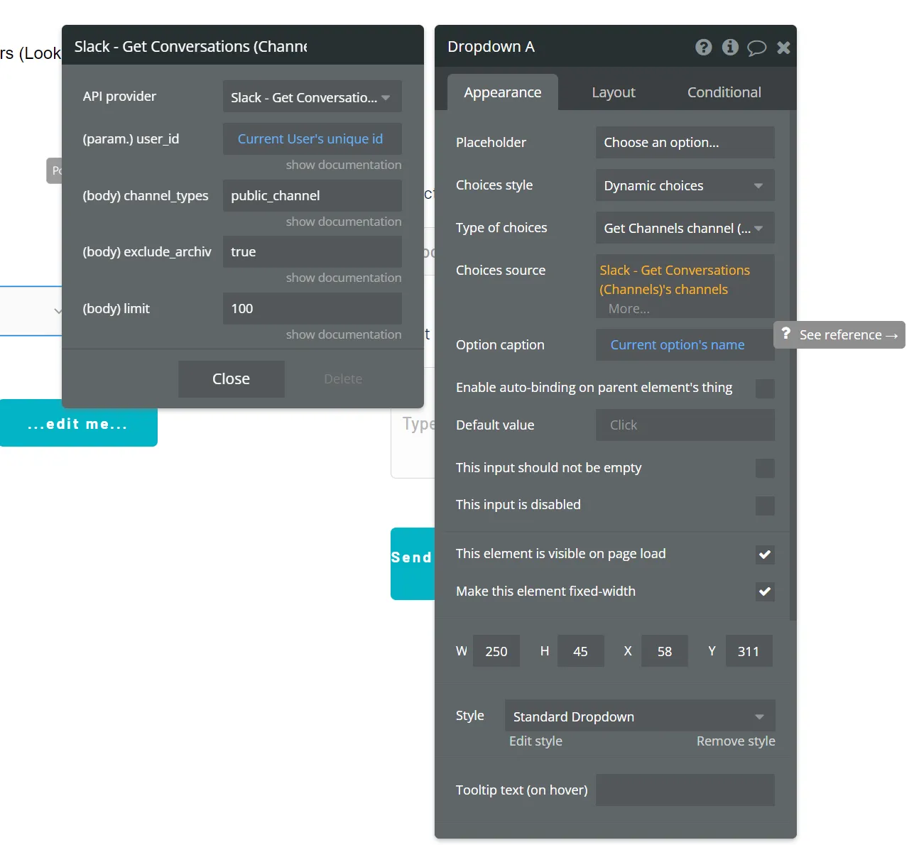 Image: Get Slack Channels
