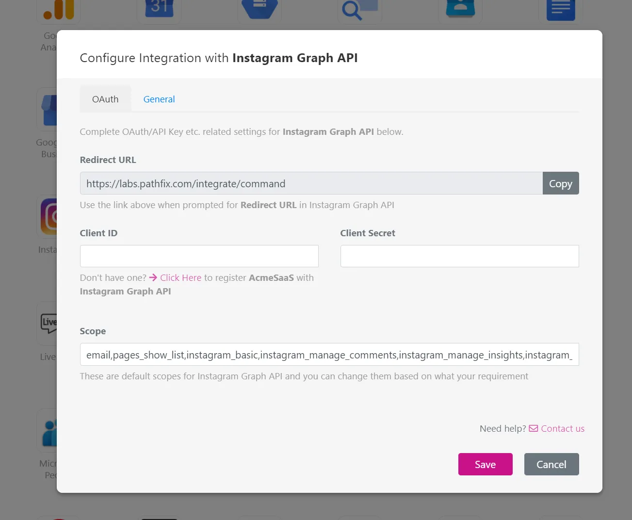 Image: Configure