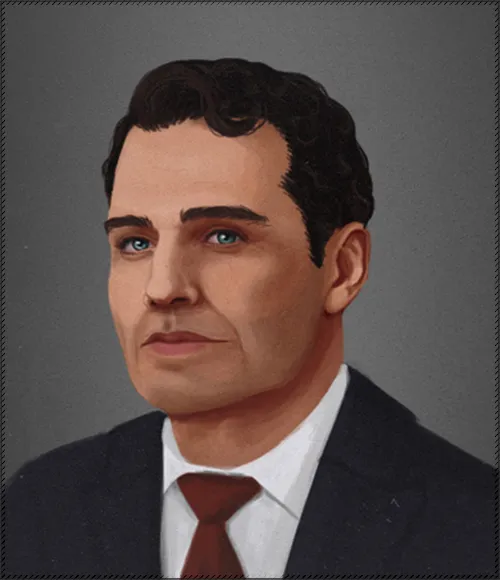 Portrait of Frens Ricter Portrait of Frens Ricter