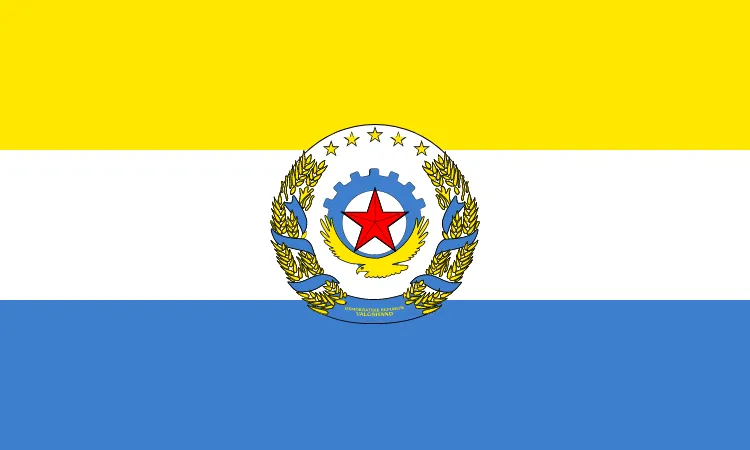 The Flag of Valgsland The Flag of Valgsland