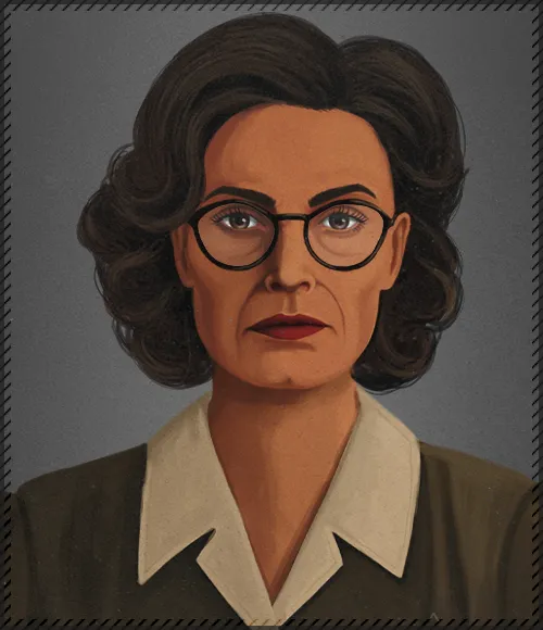 Portrait of Alma Saltana
