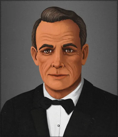 Portrait of Ewald Alphonso Portrait of Ewald Alphonso