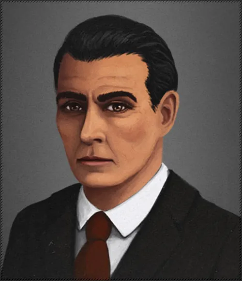 Portrait of Mikail Aven