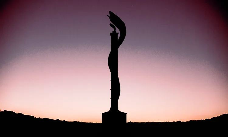 Silhouette of Basilisk of Baal