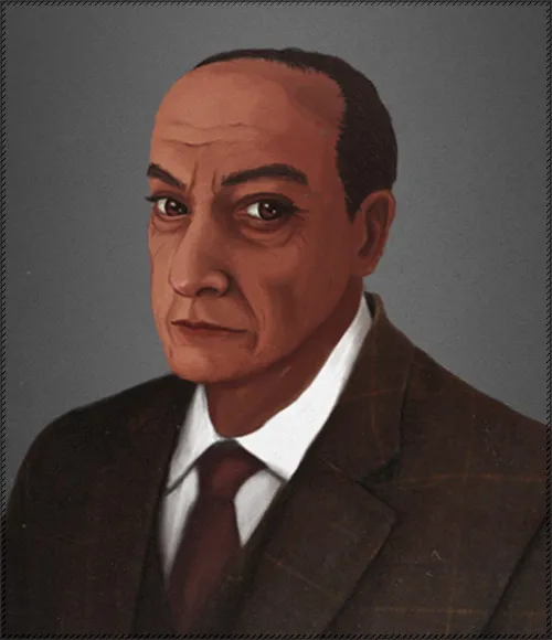 Portrait of Mansoun Leke Portrait of Mansoun Leke