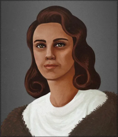 Portrait of Evelyn Vectern