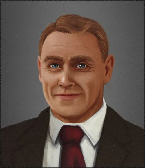 Portrait of Albin Clavin
