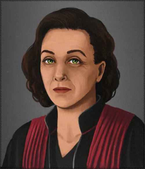 Portrait of Isabel Edmonds Portrait of Isabel Edmonds