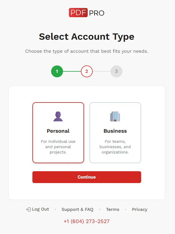 Personal selection