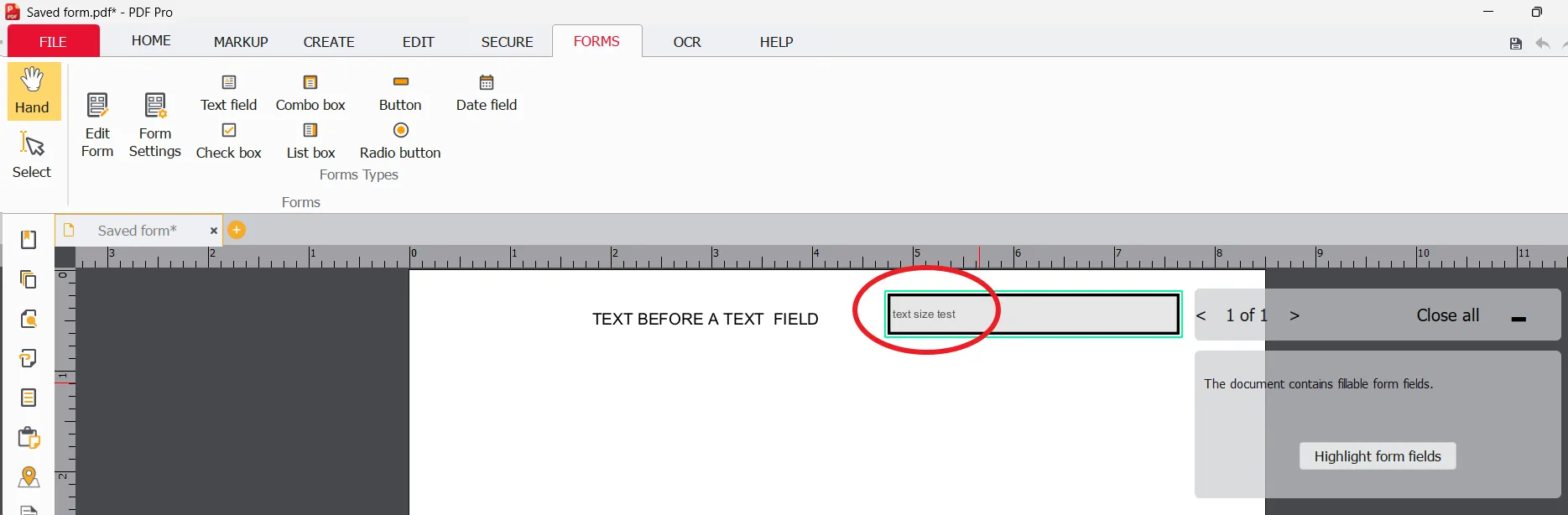 Text is too small Text is too small