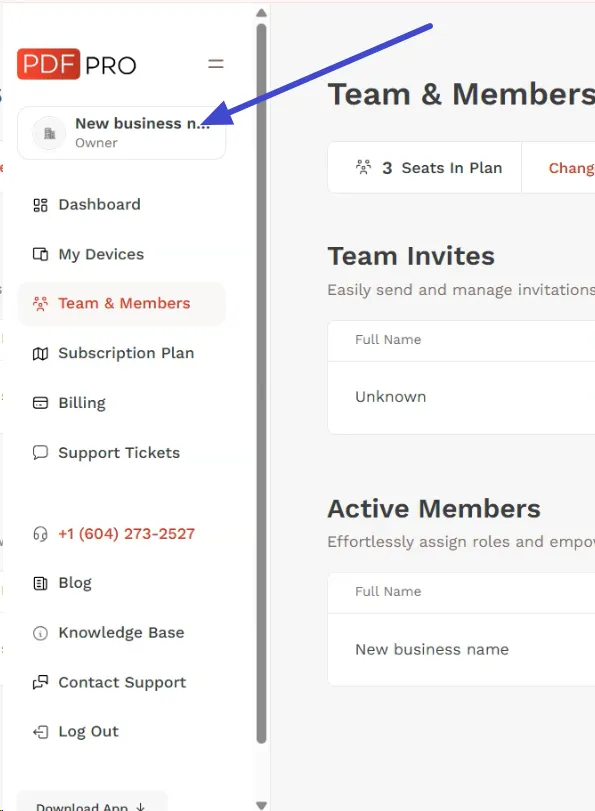 Business name added Business name added