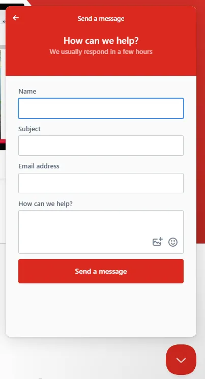 Conversation Email Form