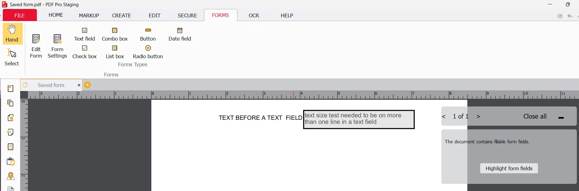 Multi-line with text Multi-line with text