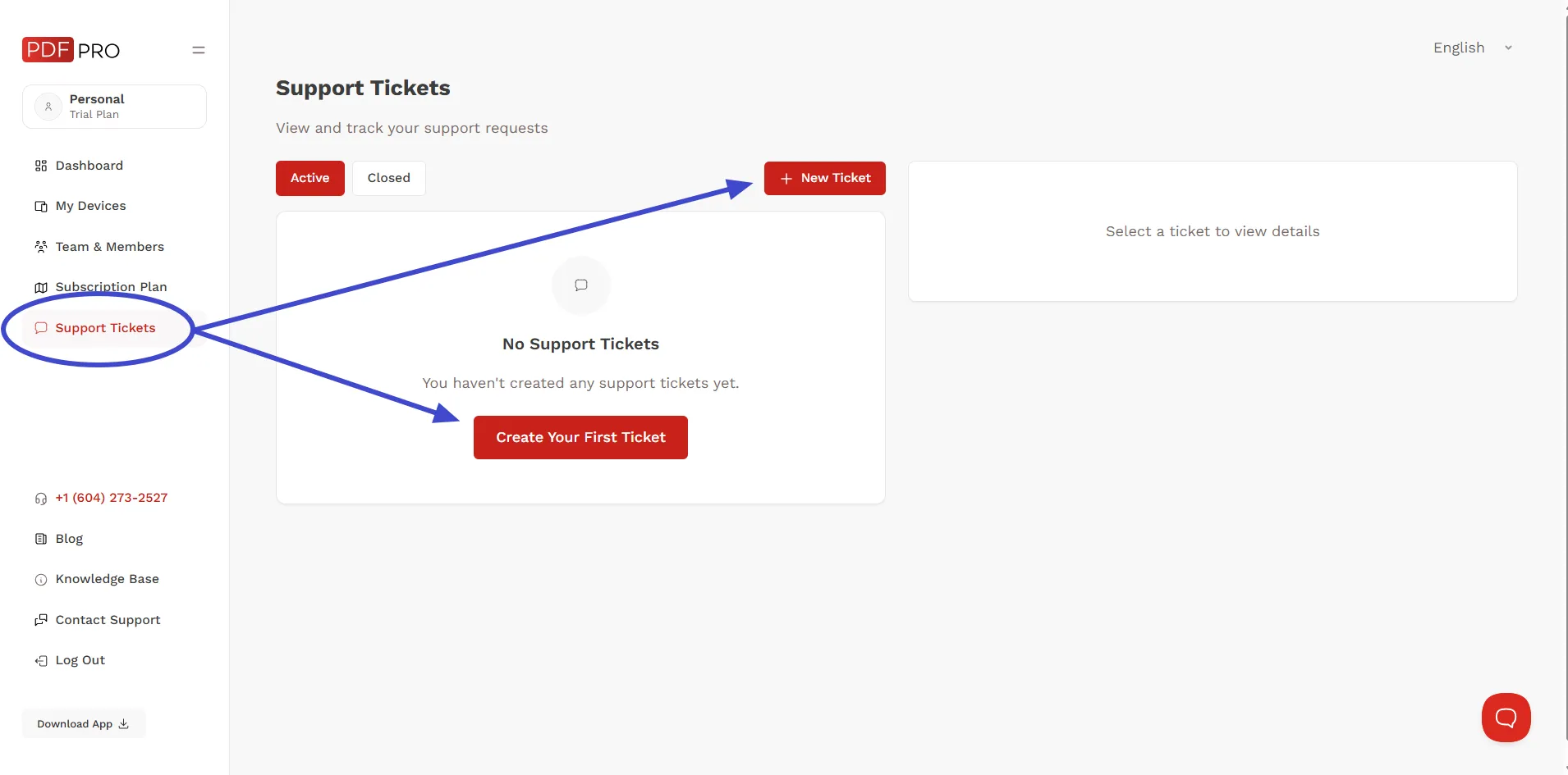Support Ticket Portal