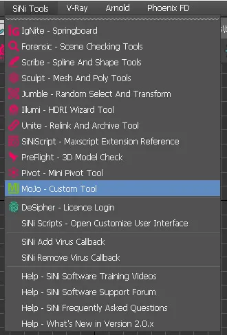 Access MoJo from the top menu Access MoJo from the top menu
