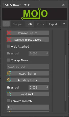 Vertical MoJo Layout