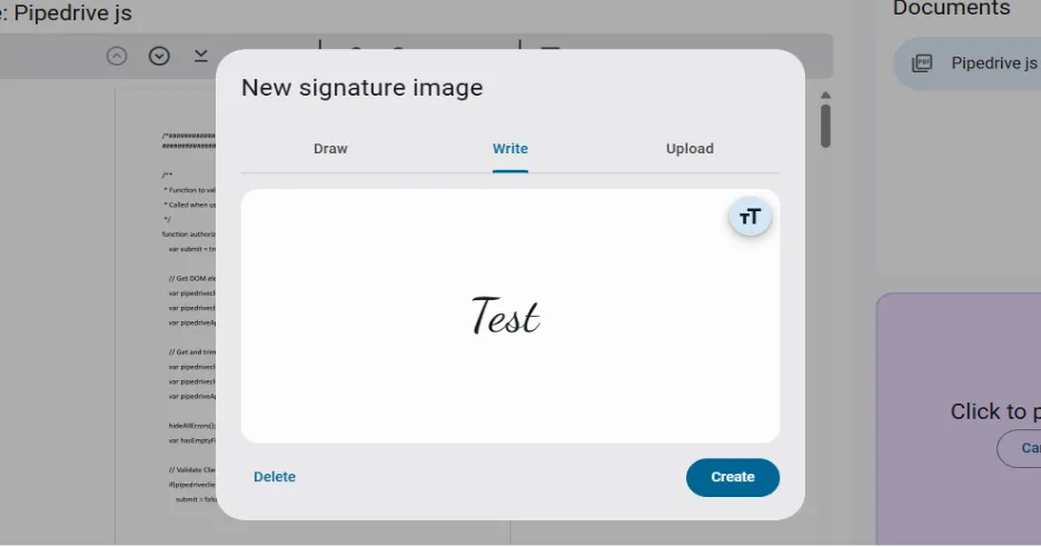 Document image