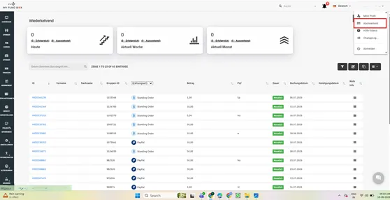 Admin-Subscriptions