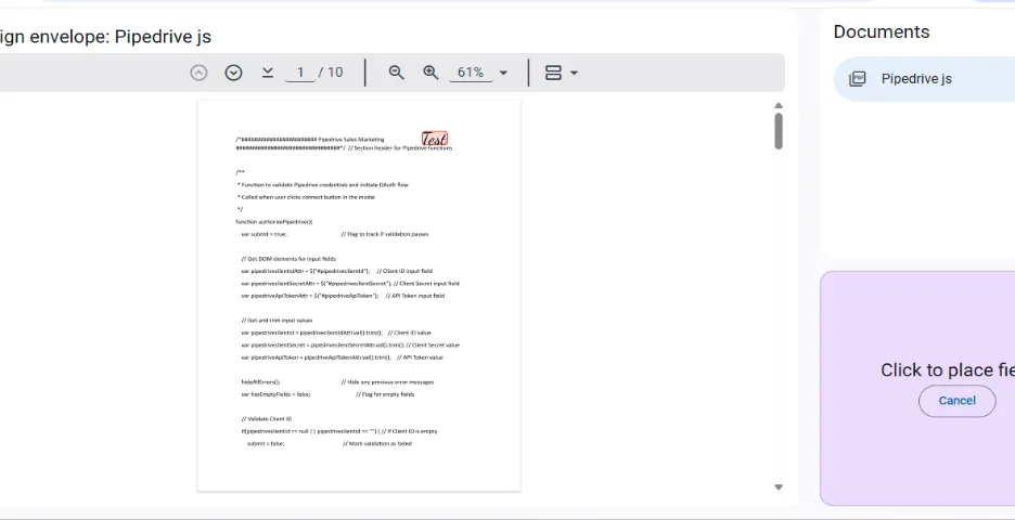 Document image