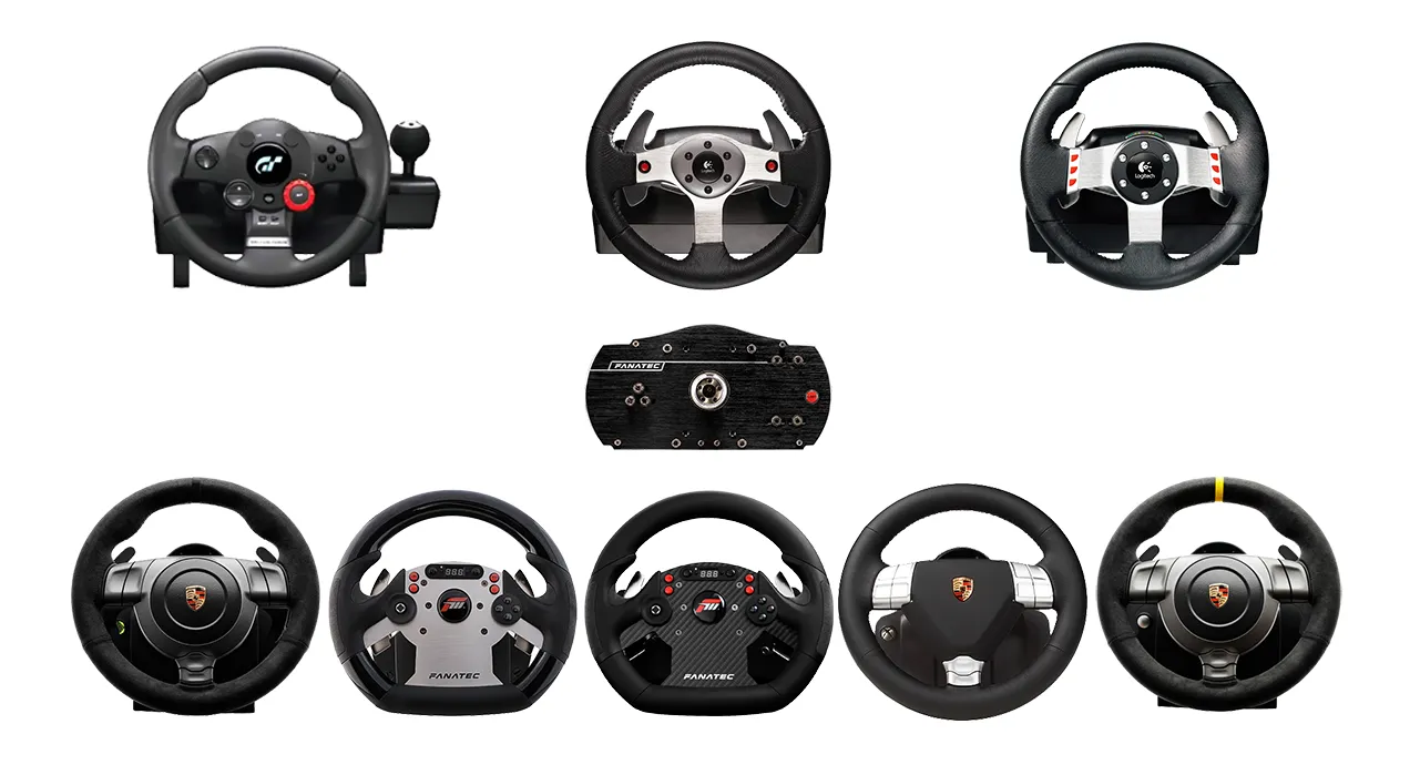 Supported Racing Wheels