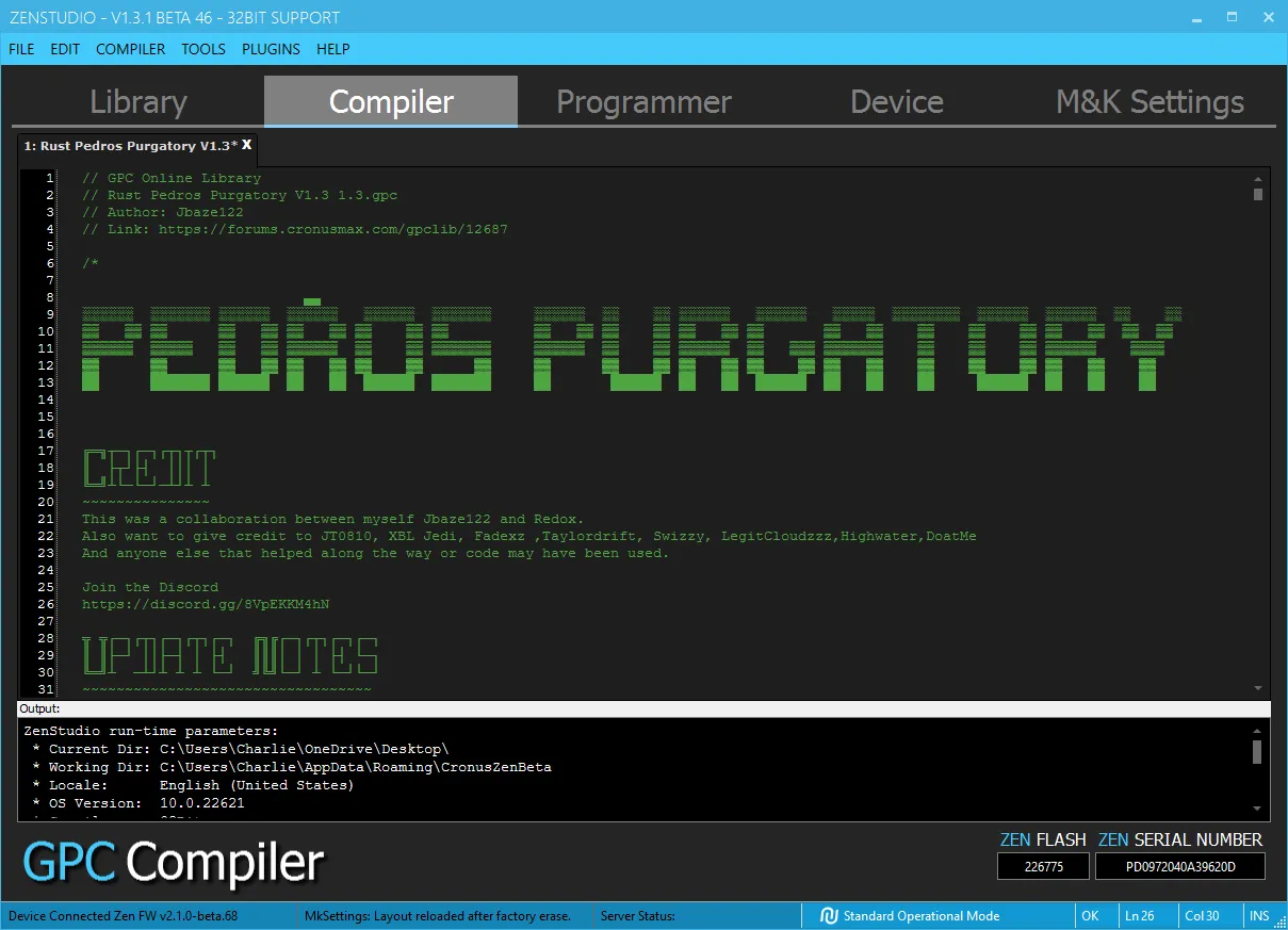 The Zen Studio Compiler