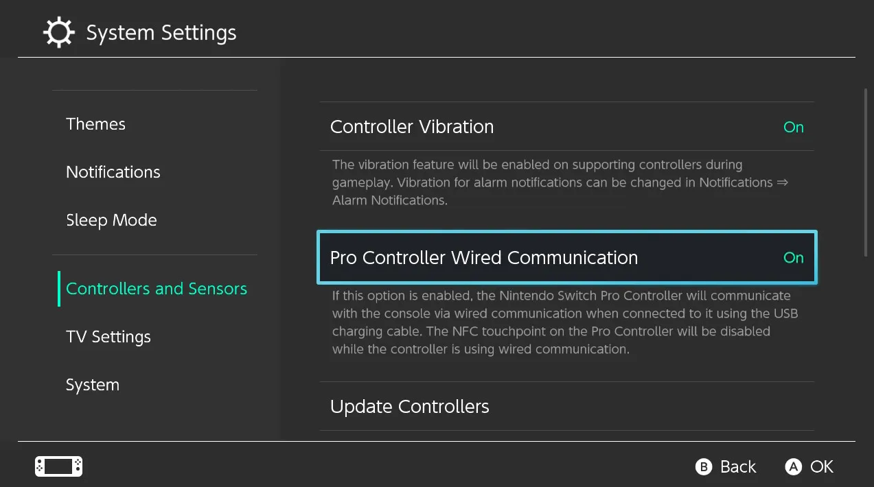 Nintendo Switch - System Settings